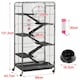 image 3 of Yaheetech 6 Levels Rolling Large Ferret Cage