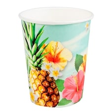 Hawaii Paradise Paper Cups 210ml - Pack of 10