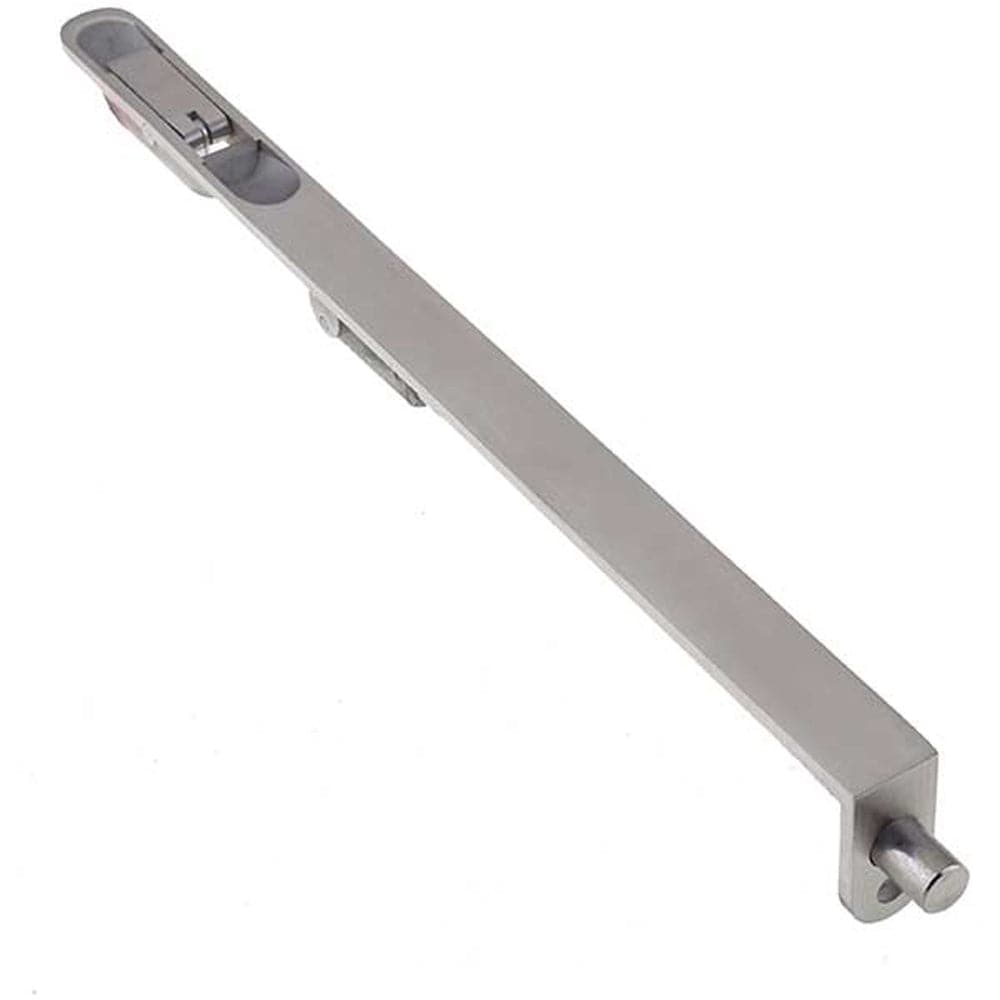 Lever Action Flushbolts for Double Doors - Satin Stainless Steel, 457x20mm