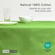 image 3 of Homescapes Lime Green Tablecloth - 178 x 300 cm | Green | 178cm x 300cm (70" x 120")