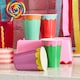 image 3 of Hootyballoo Premium Brights Paper Cups - Pack of 8