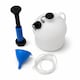 image 2 of 4 Litre Oil Fluid Extractor Fuel Pump Syphon Transfer 4L