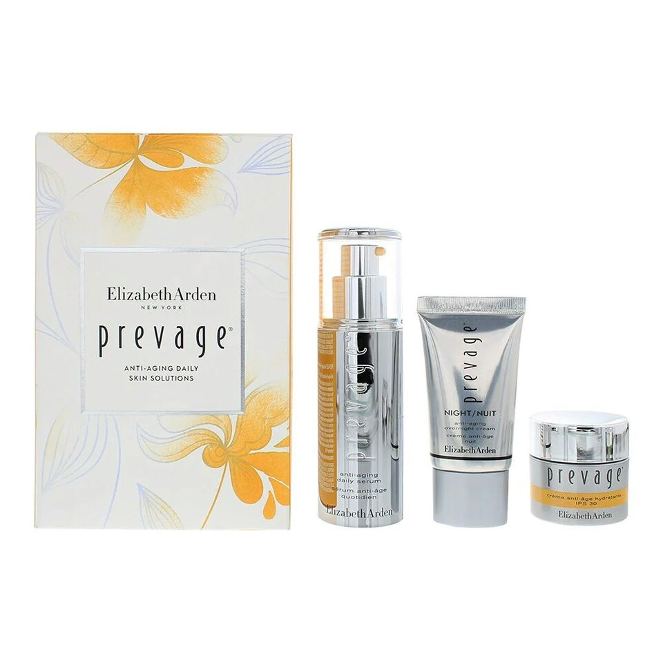 image 1 of Elizabeth Arden Prevage Daily Serum, Moisture Cream, Overnight Cream + Booster