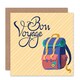 image 1 of Travel Leaving Bon Voyage Goodbye Card