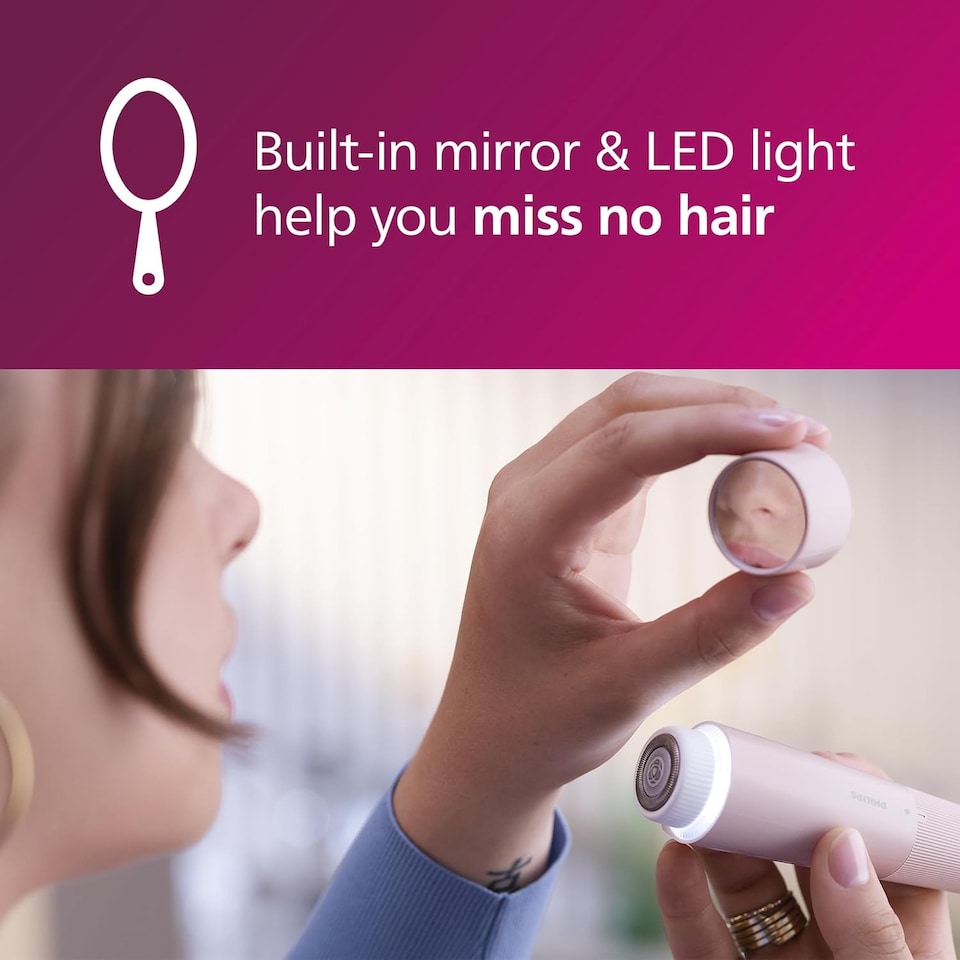 image 1 of Philips Facial Hair Remover 5000 Series - BRR454/00