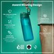 image 6 of Leak Proof Water Bottle, BPA Free, 750ml (24oz) | Blue | Aqua | One Size