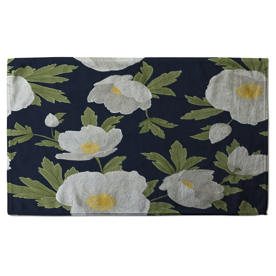 image 1 of Winter rose (Kitchen Towel)