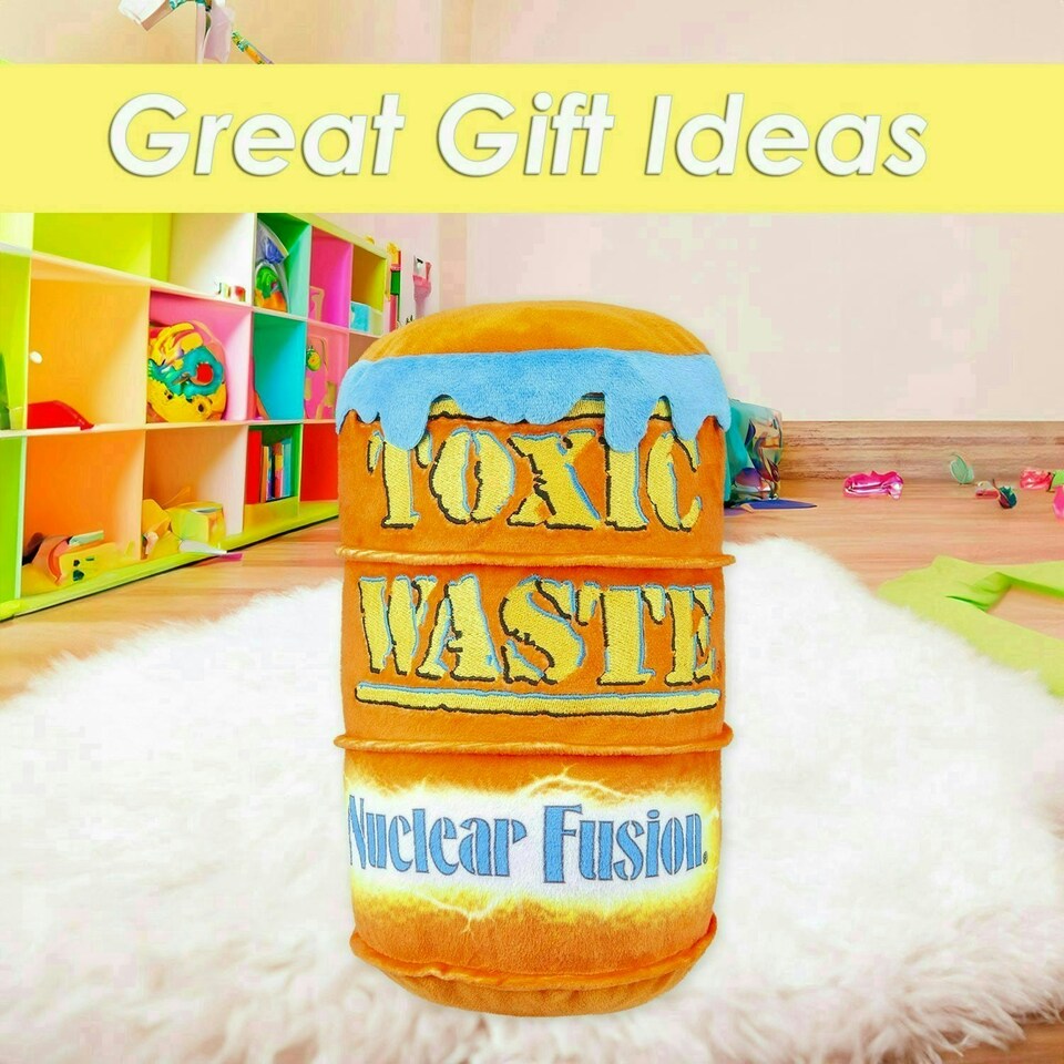 image 1 of Toxic Waste Nucleaer Nucleaer Fusion Soft Toy Candy Inspired Plush 23cm Orange