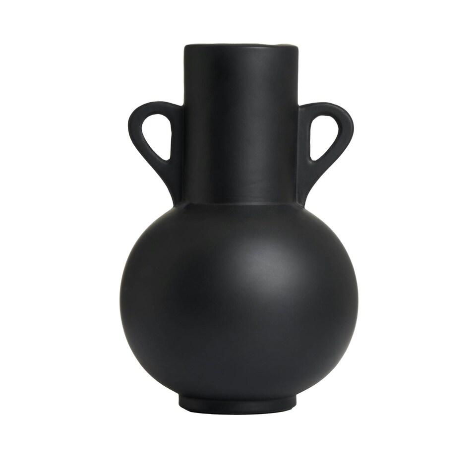image 1 of BHS Jug Ceramic Vase, Black