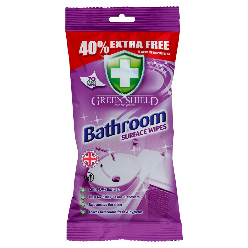 Greenshield Wipe Bathroom Surface