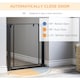 image 3 of PawHut Pressure Fit Safety Gate for Stairs w/ Auto Close 75-82 cm - Black