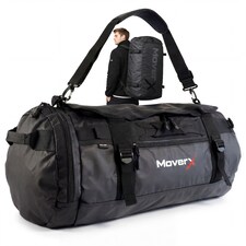 MoverX 90L Heavy-Duty Waterproof Rucksack, Gym Bag, Duffle Bag