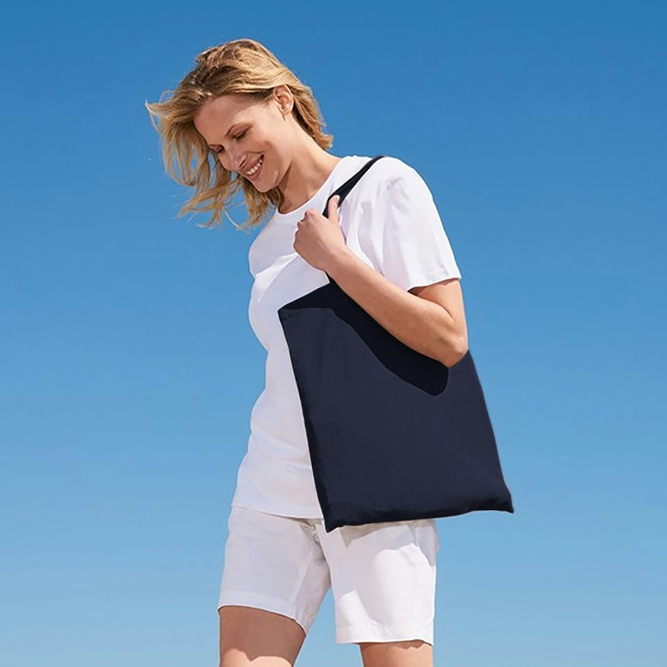 image 1 of SOLS Awake Recycled Tote Bag - French Navy - One Size | Blue