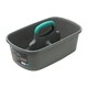 image 1 of JVL Car and Bike Care Cleaning Storage Caddy with Handle, Grey