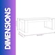 image 7 of Rectangular Coffee Table Living Room Furniture Oak Brown