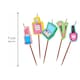 image 4 of Novelty Birthday Cake Candle Set - Makeup