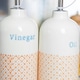 image 5 of Nicola Spring Hand-Printed Vinegar Pourer Bottle - 500ml - Orange