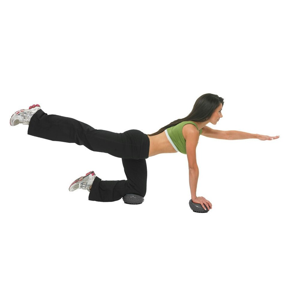 image 1 of Fitness Mad Balance Dome (Pack Of 2) - Grey - One Size