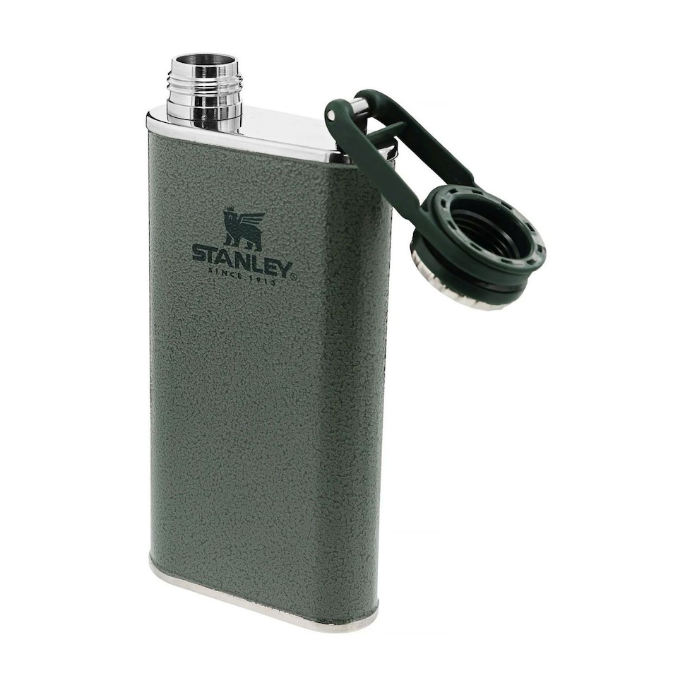 image 1 of Easy Fill Wide Mouth Flask 0.23L | Green | Green | One Size | 1