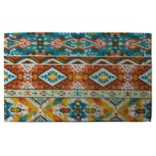 Colorful pattern in tribal style (Kitchen Towel)