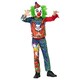 image 2 of Horror Clown Fancy Dress Costume Kids Unisex Small - Age 4-6
