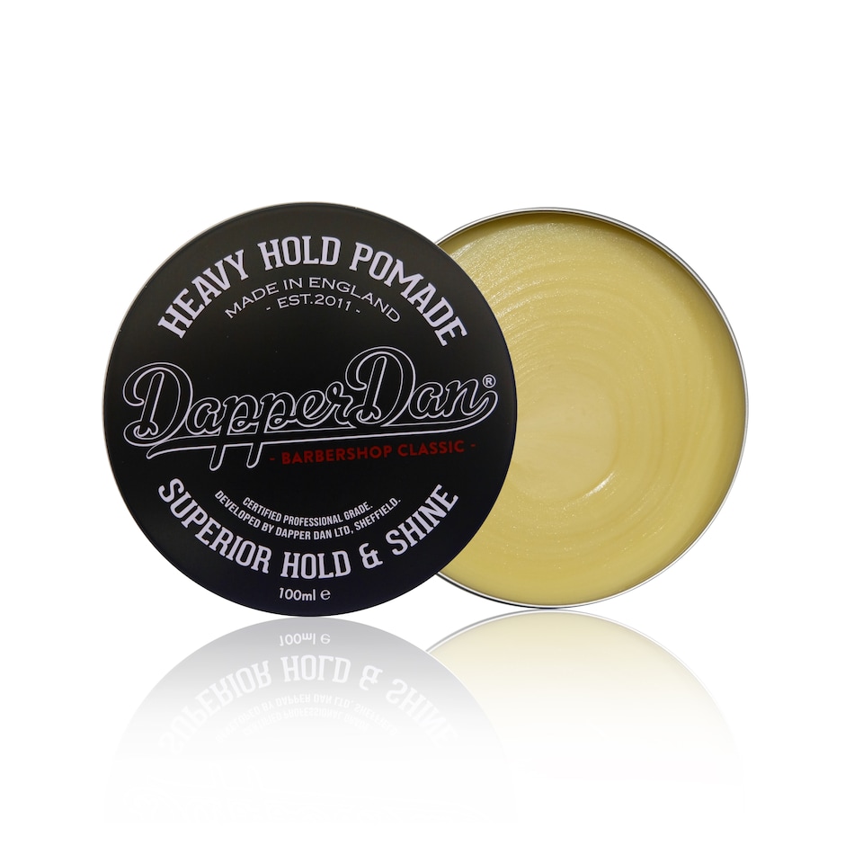 image 1 of Dapper Dan Heavy Hold Pomade 100ml | Black