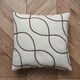 image 2 of BHS Soft Elegance Embroidered Cushion, Cream