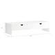 image 4 of SoBuy BBF02-W,Computer Monitor Stand Monitor Riser with 2 Drawers | White | White | 1