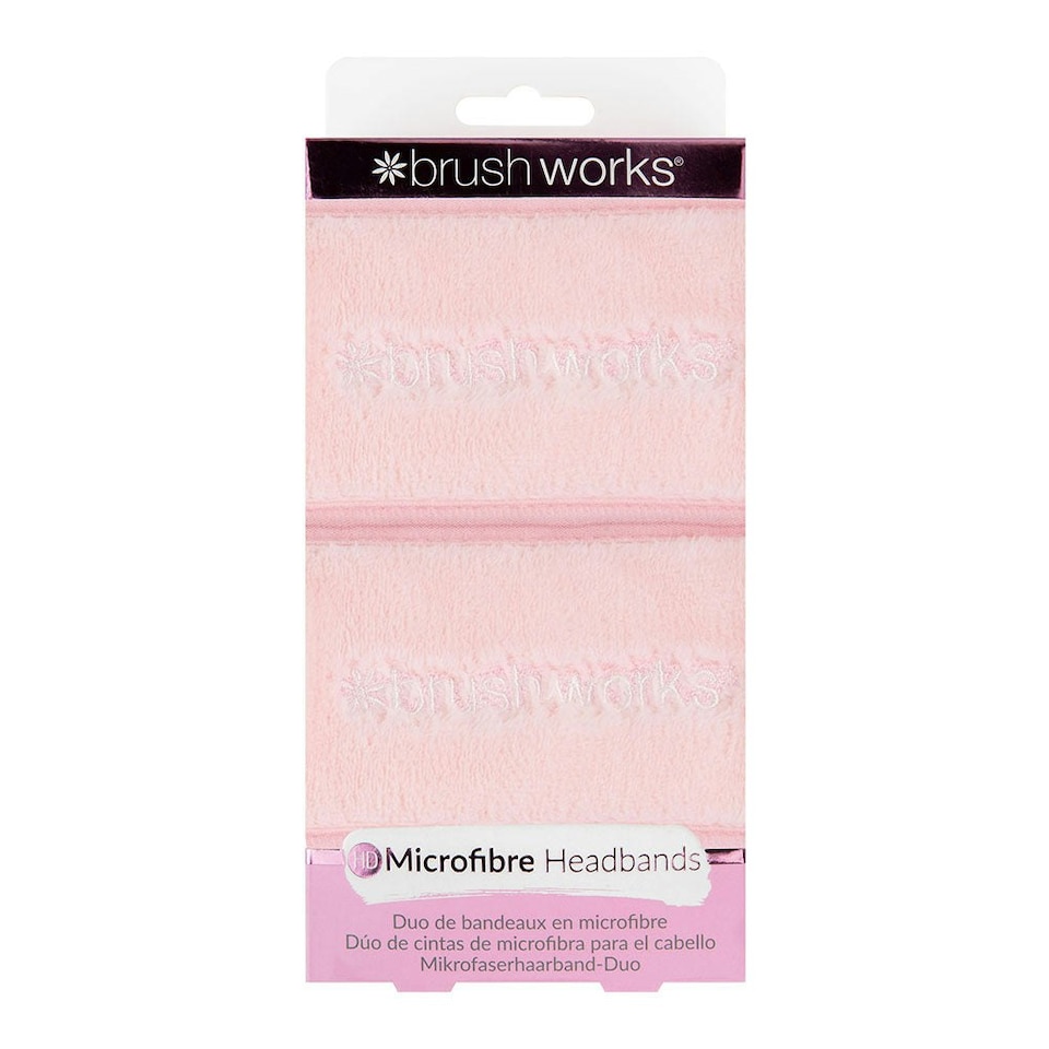 image 1 of Brushworks Microfibre Headband Duo