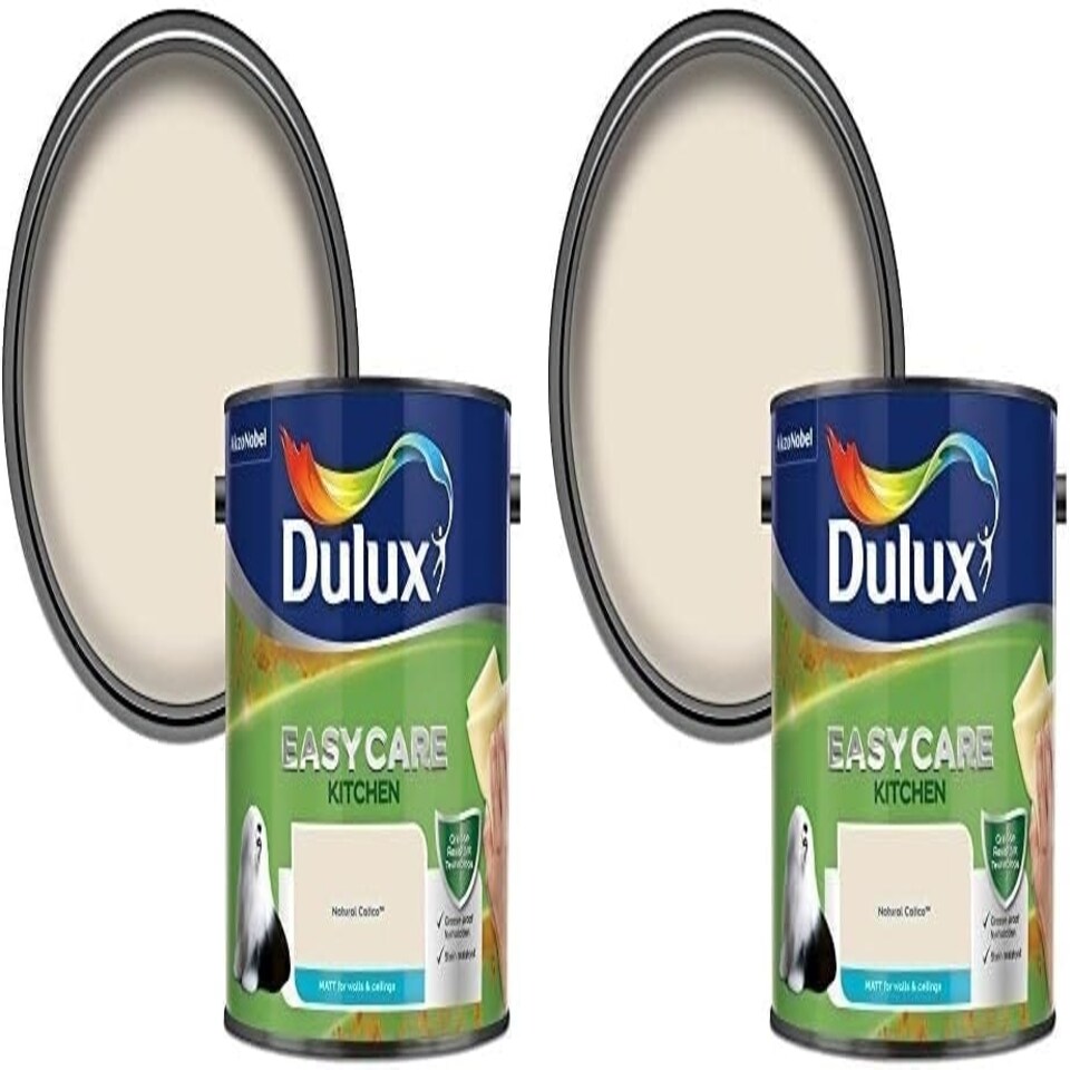 image 1 of Dulux Easycare Kitchen Matt 2.5L Natural Calico