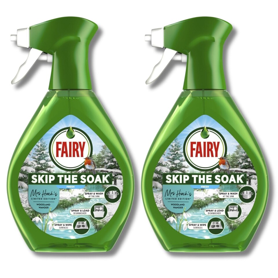 Fairy Power Spray Hand Dishwashing Mrs Hinch Woodland Wander 650ml