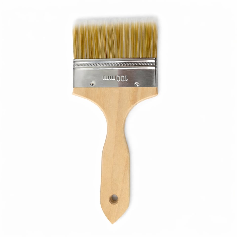 image 1 of Complete Decking Applicator Kit Telescopic Sponge Brushes and 100mm Edge Brush