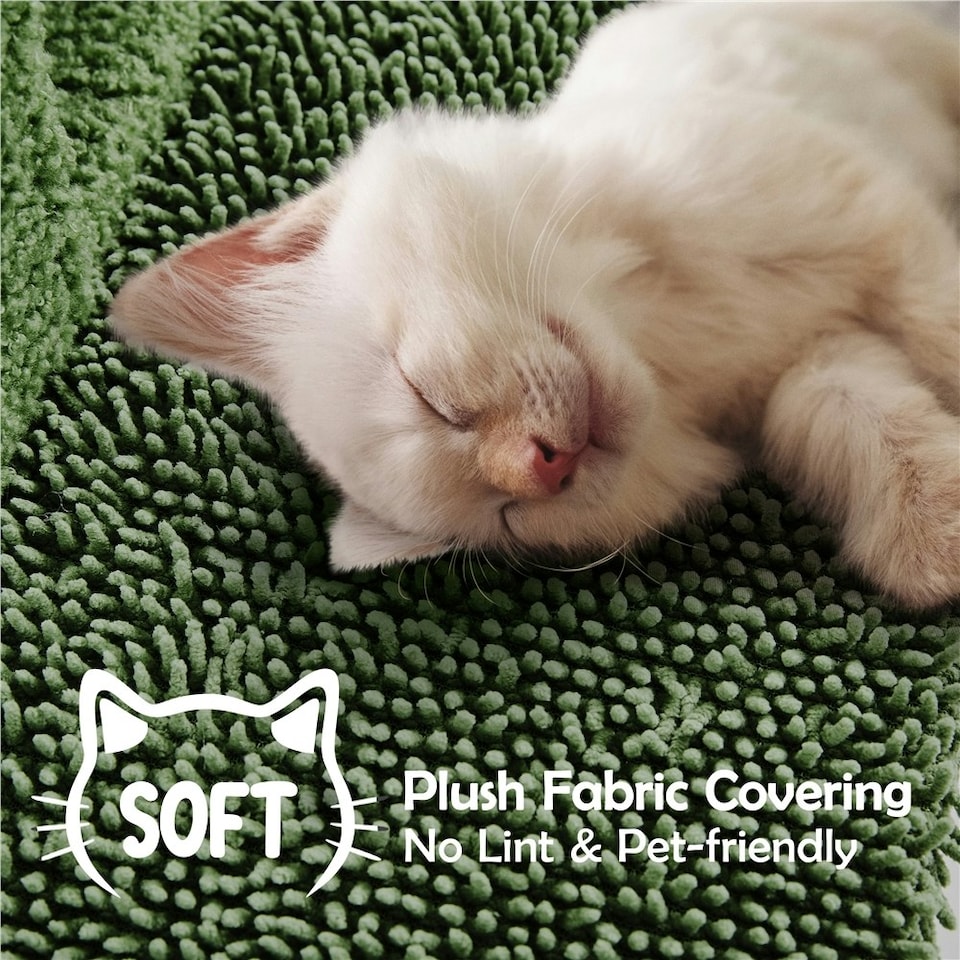 image 1 of Yaheetech Cactus-Designed Cat Tree with Natural Sisal Green/Brown