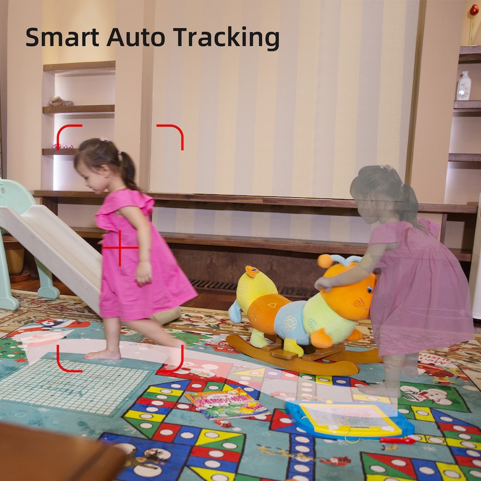 image 1 of IMOU A1, 2K+/4MP, Indoor Pan & Tilt Smart Wi-Fi Plug-In Security Camera, QHD, 360 Auto Tracking, Infrared Night Vision