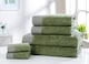 image 2 of Tidal Pure Cotton Face Towels Super Soft and Absorbant | Green | Face cloth | 1