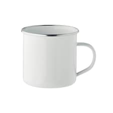 MidOcean Plateado L Enamel Sublimation 500ml Mug - White - One Size
