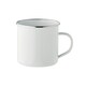 image 1 of MidOcean Plateado L Enamel Sublimation 500ml Mug - White - One Size