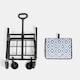image 8 of OHS Printed Foldable Camping Trolly Outdoor Garden Cart Shopping