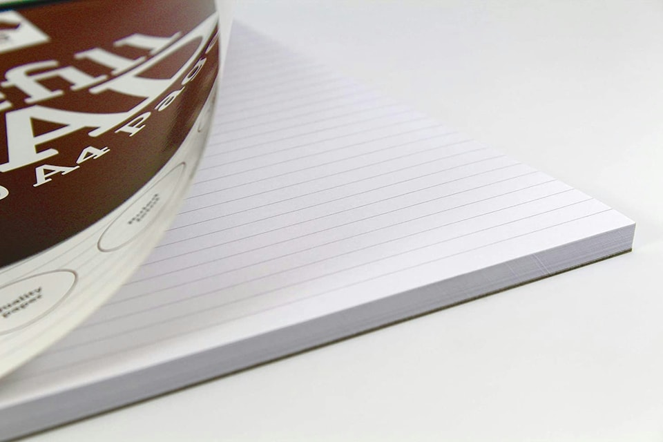 image 1 of 160 Page A4 Brown Refill Pad (210 x 297mm)