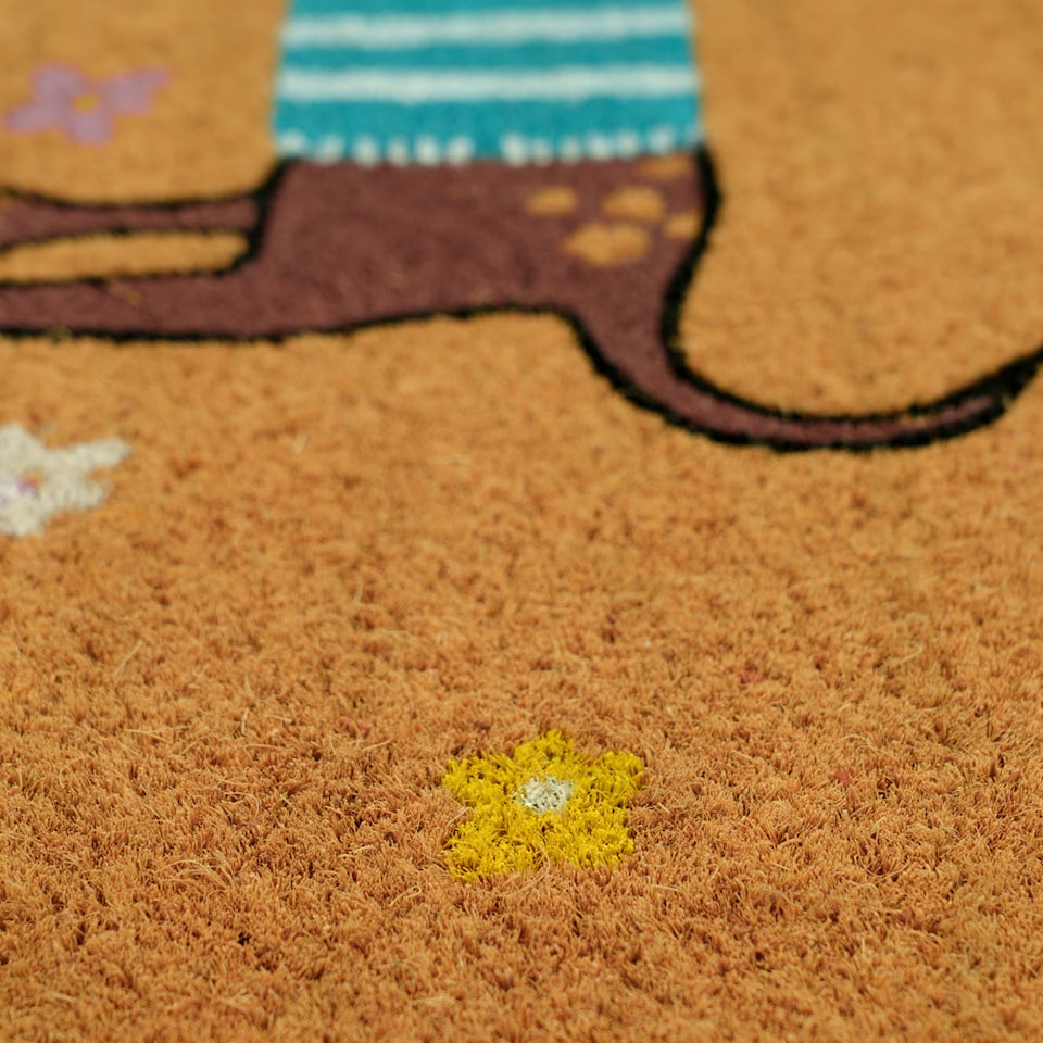image 1 of KUKOON Spring Dog Coir Doormat 45cm x 120cm
