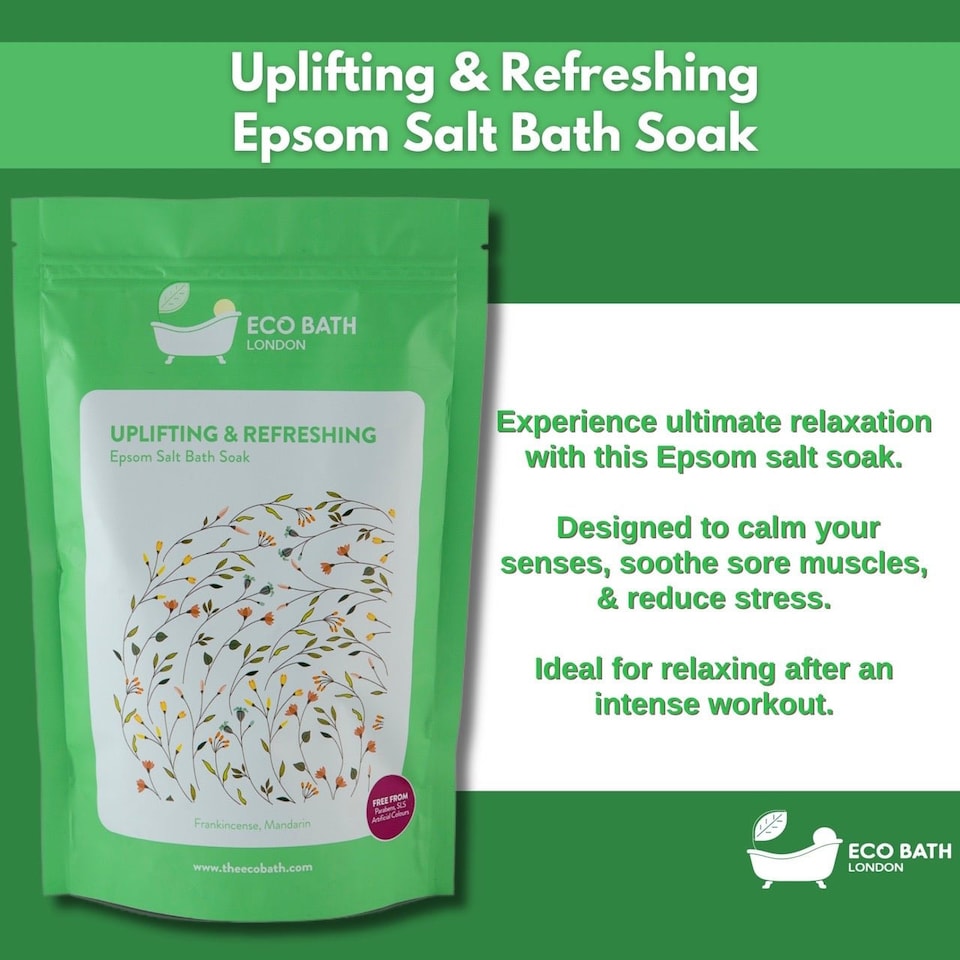image 1 of Uplifting & Refreshing Epsom Salt Bath Soak
