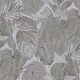 image 1 of Exotic Oasis Wallpaper in Grey | Grey | Grey