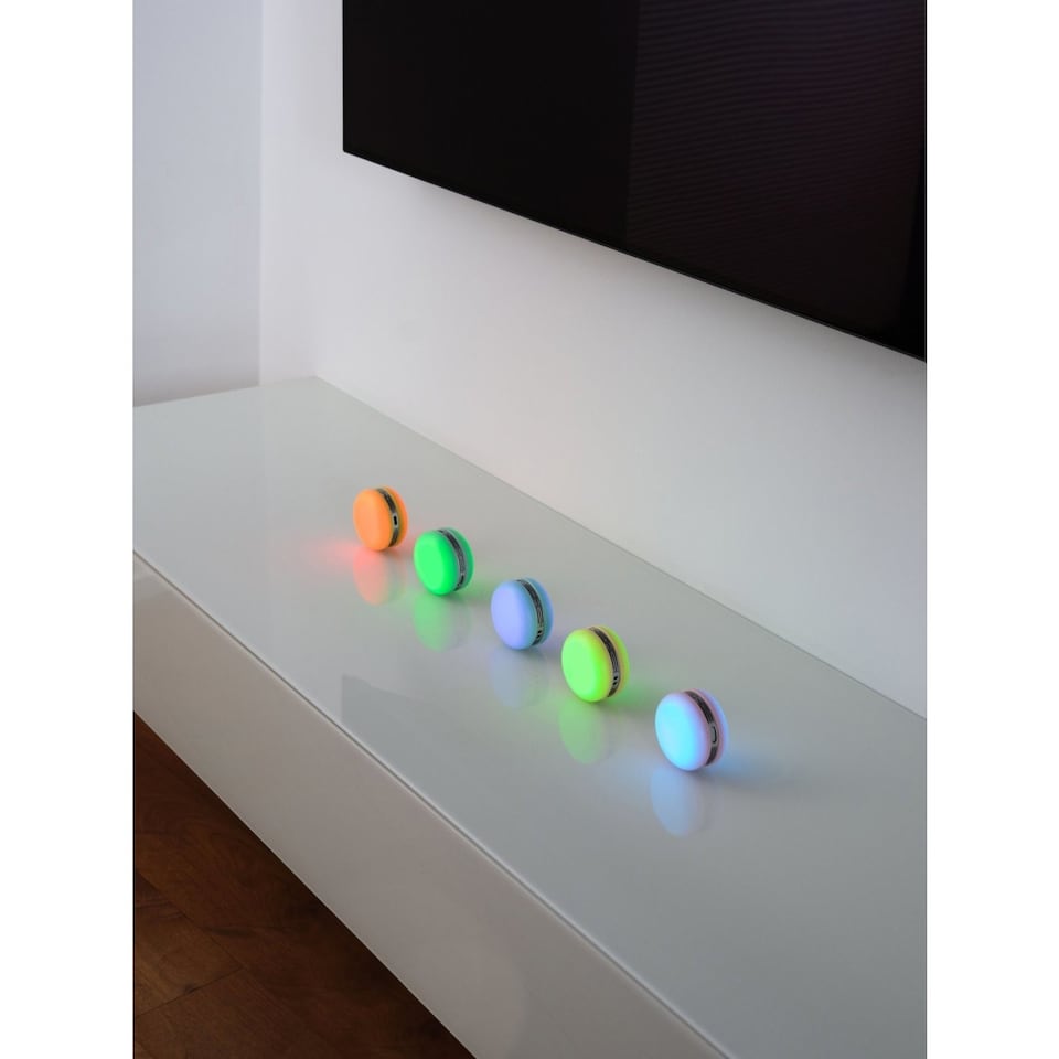 image 1 of Osram Smart+ Macaron Bluetooth Rechargeable Portable Audio Speaker Blue