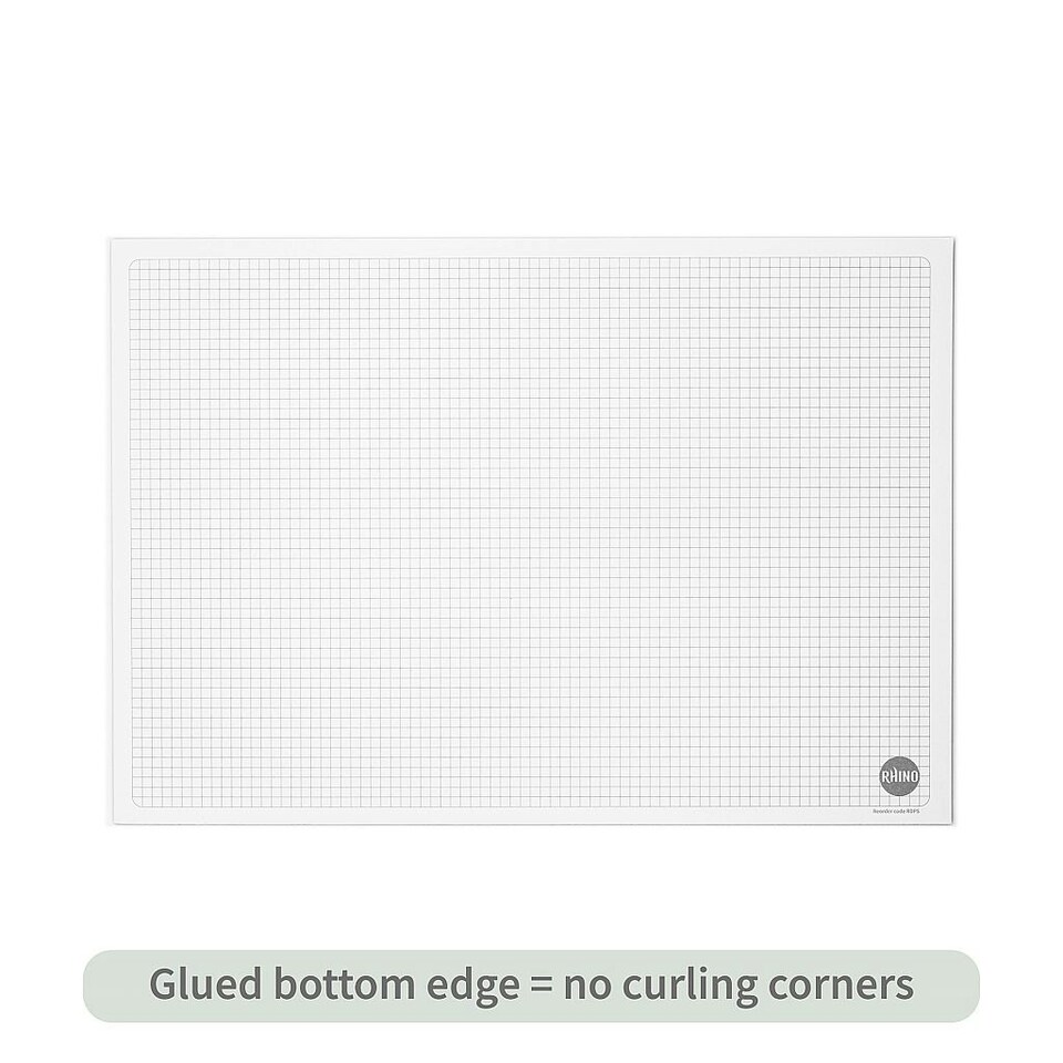 image 1 of Rhino A3 50 Sheets 5mm Squared Desk Pad
