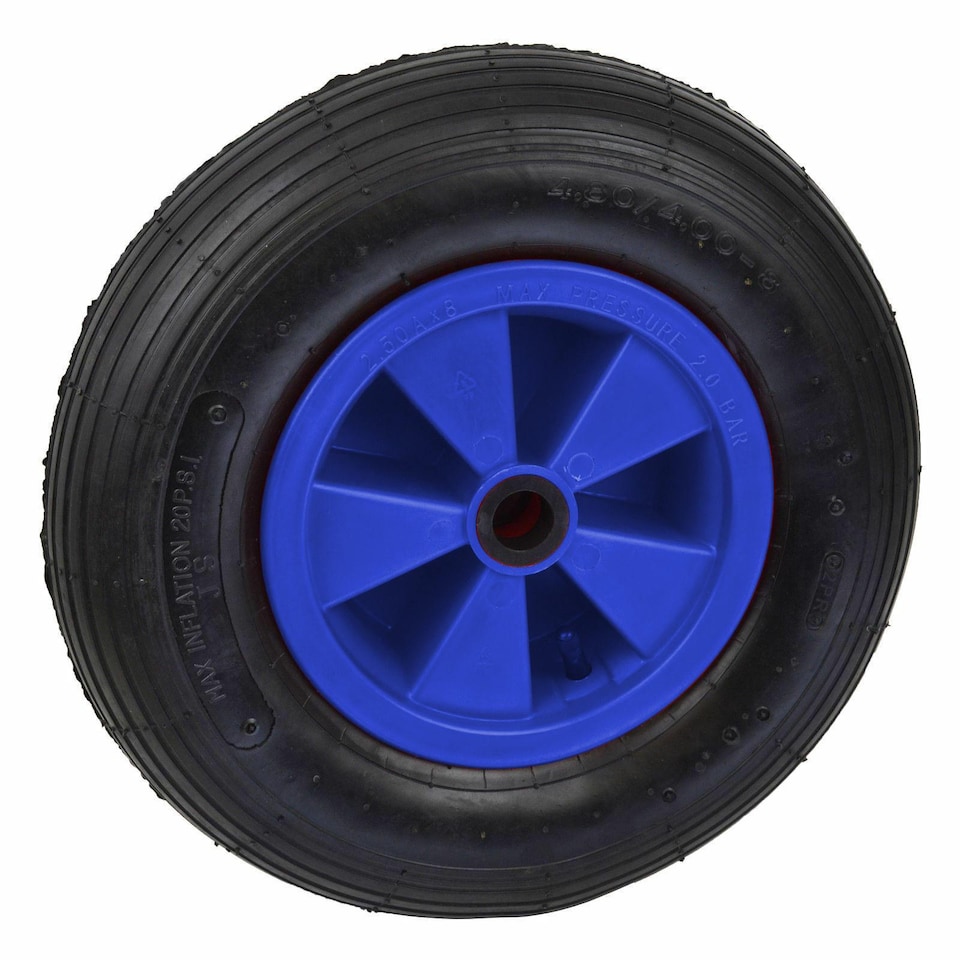 image 1 of Single Pneumatic Launch Trailer Boat Trailer Wheels Wheelbarrow Launching Tyre