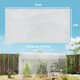 image 5 of Outsunny 6 X 10m UV Resistant Waterproof Plastic Polytunnel Cover, Clear