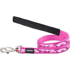 Dog Lead Design Camouflage Hot Pink 1.2m Pink | M