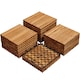 image 1 of Yaheetech Pack of 27 Wood Flooring Tiles Wood