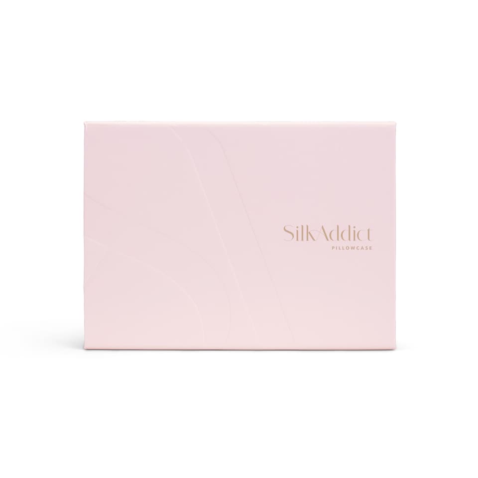 image 1 of Silk Addict 100% Mulberry Silk Pillowcase – Pale Pink | Pink | 1