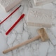 image 2 of The Magic Toy Shop Dinosaur Fossils Digging Excavation Kit Glow in the Dark Science Toy